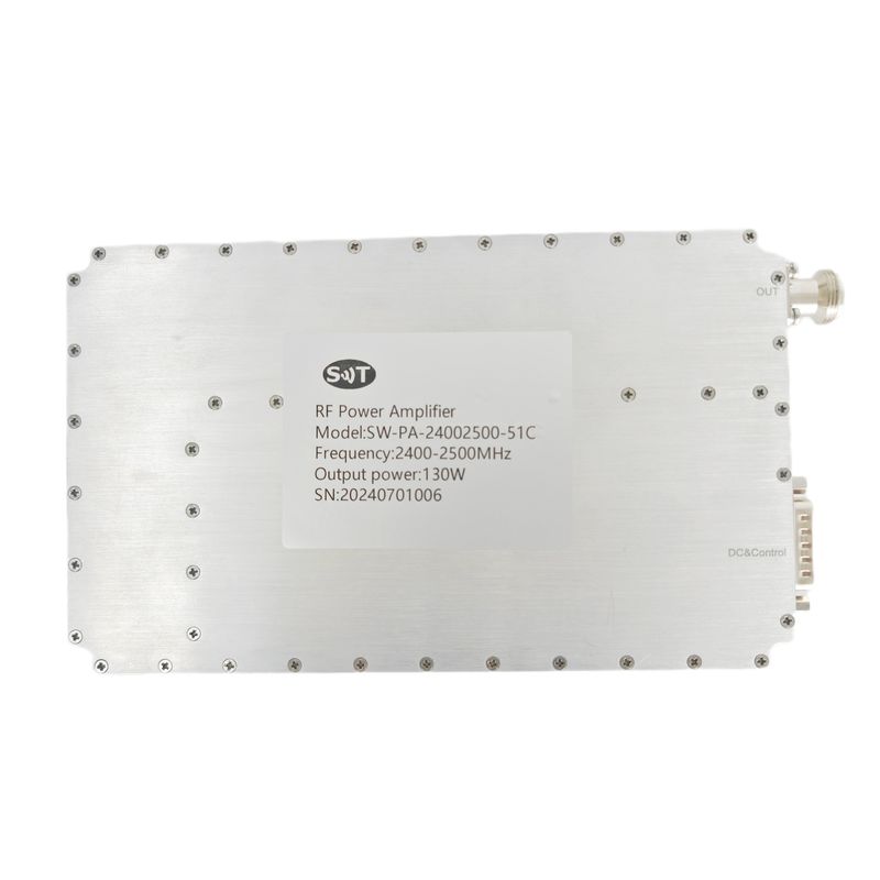 S-Band 2400-2500MHz 130W Amplifier Module High Power Output Solid State Amplifier for Wireless Communication