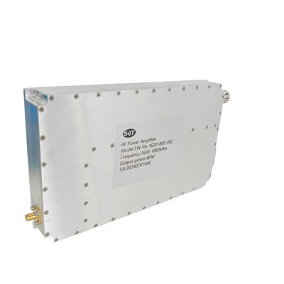 High Efficiency and Linearity MID-Band Wide 1600-1800MHz L Band Power Amplifier for Electronic Warfare