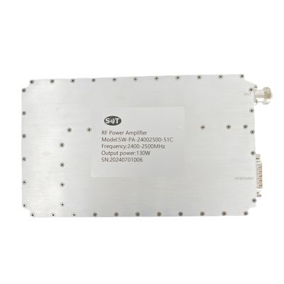S-Band 2400-2500MHz 130W Amplifier Module High Power Output Solid State Amplifier for Wireless Communication