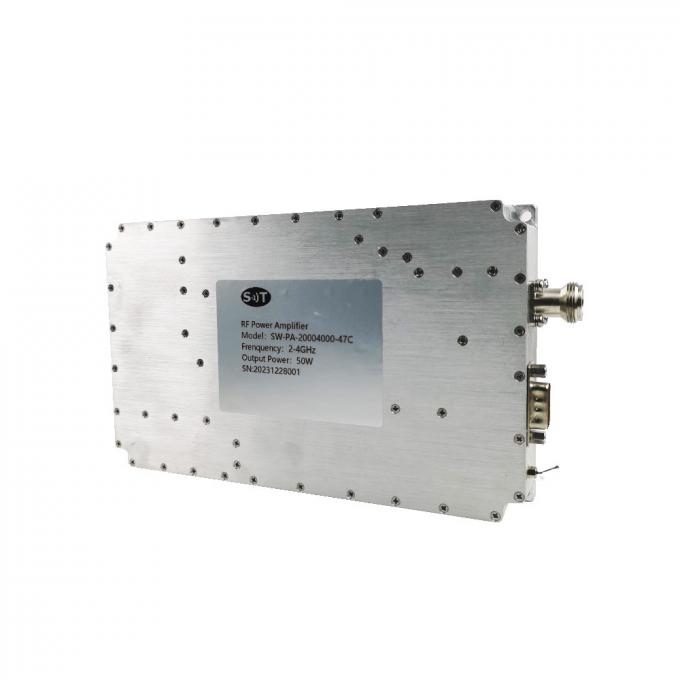 2000-4000MHz Linear Amplifier 47dBm S Band Power Amplifier For Radar system 0