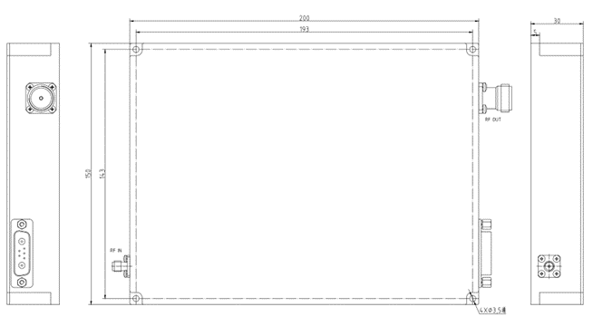 1100-1700MHz 200W Solid State RF Power Amplifier For Signal Amplification And Processing In Laboratory 1