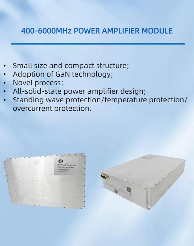 Customised 400-6000MHz 100W RF Power Amplifier With Excellent Frequency And Temperature Stability For Enhanced Signal Tr 0