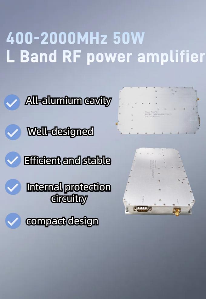 Customized High Linearity 400-2000MHz Solid State Amplifier RF Amplifier Module For Amplifying Digitally Modulated Signals 0