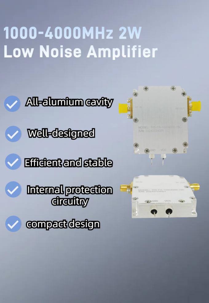 Customized Amplifier Module 1000-4000MHz 0.7dB Noise Figure Low Noise Amplifer for Wireless Communication 0