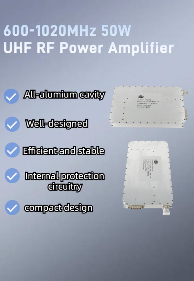 High Performance Device 600-1020MHz 50W Amplifer Module for Wireless Infrastructure with GaN Technology 0