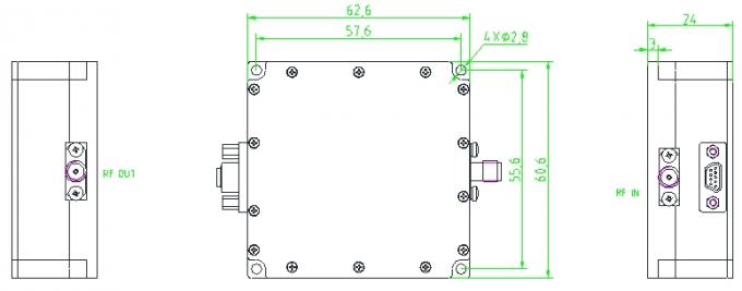 High Gain 37dB 5W S Band Power Amplifier for Amplifying Signals in Wireless Communication (such as Wi-Fi and Bluetooth) 2