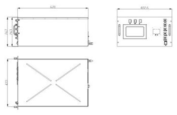 High Power Microwave Amplifier 9-10GHz 6kw Traveling Wave Tube RF Power Amplifier 1