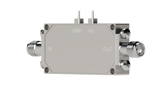 High-frequency amplifier 0.1-18 GHz P1dB 8 dBm Wideband Low Noise Amplifier for satellite communications