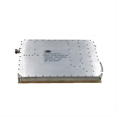 China Customized High Power Solid State RF Amplifier 2900-3400MHz 200W Solid State Amplifier For radar system