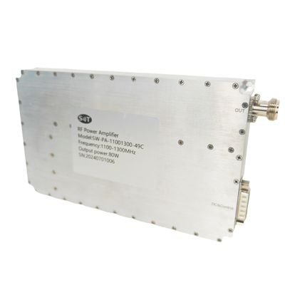 Good price Customized L Band Power Amplifier 1100-1300MHz Communication Module with Low Distortion and High Linearity online