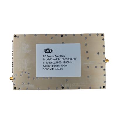 Good price High Power Output 1800-1880MHz 100W Solid State RF Amplifier Module for Wireless Communication Base Stations online