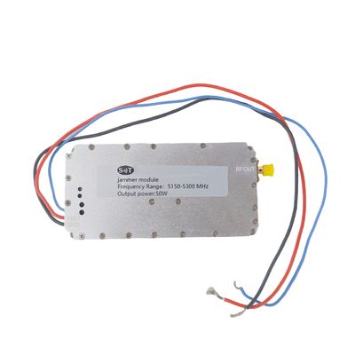 China 5.1GHz Frequency Band 50W High Power Output 5150-5300 MHz Jammer Module For Anti-Drone Systems
