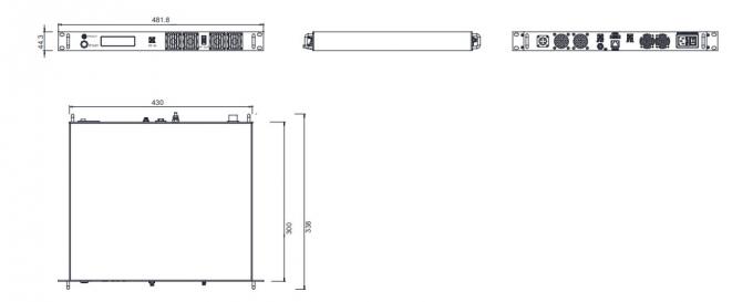 6 To 18 GHz Ku Band Power Amplifier Past CW 33 W Wideband RF Amplifier 1