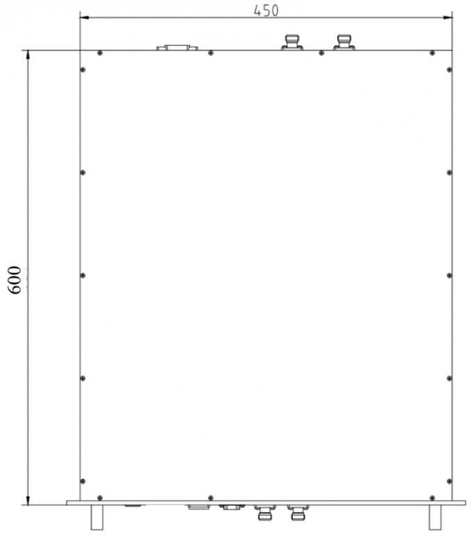 9 KHz - 250 MHz EMC Amplifier High Power Psat 500 W Wideband Differential Amplifier 2