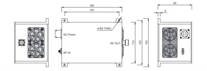 5 - 6 GHz Narrow Band LNA Past 46 dBm LNA Low Noise Amplifiers for high-frequency communication systems 0