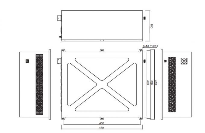 4-12 GHz 100W CW High Frequency RF Power Amplifier for electronic warfare, and other specialized RF System 1
