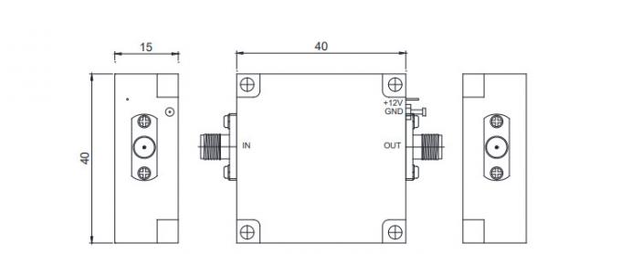 34 - 36 GHz millimeter-wave RF Amplifier for high-frequency communication systems, satellite communications 1