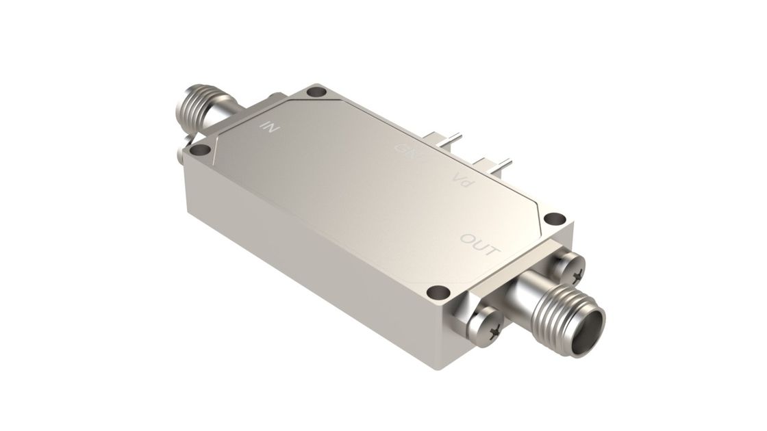 50 X 30 X 15 mm Wideband LNA 0.5 - 20 GHz P1dB 12 dBm RF Low Noise Audio Preamplifier