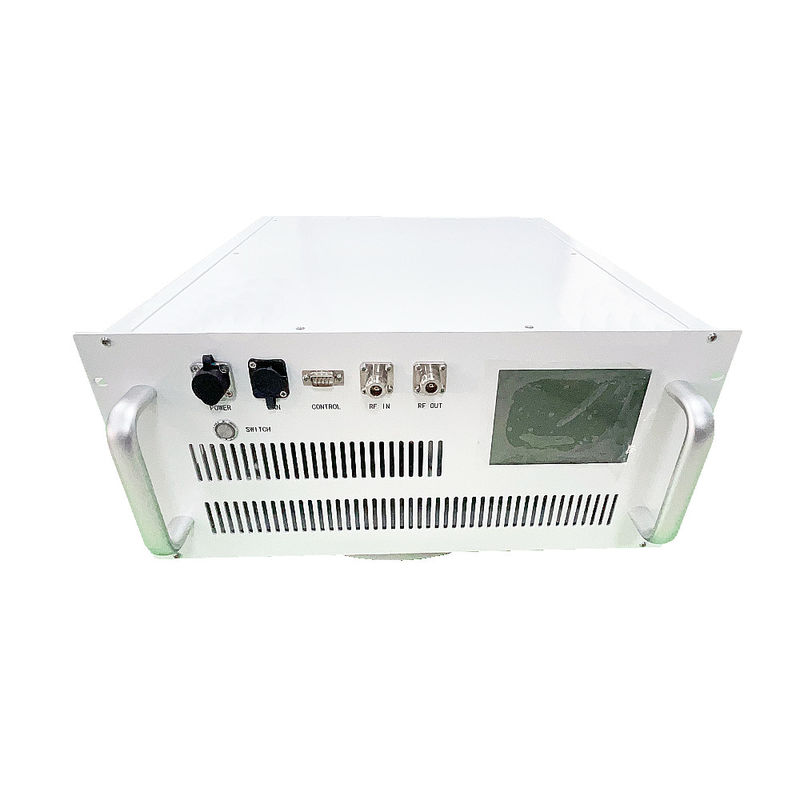 19 Inch Rack Mount 0.1-500 MHz UHF Power Amplifier Solid State Psat 50 W RF Power Amplifier