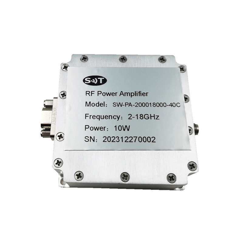 2-18GHz Ku Band Communication Module PSat 50 W Linear RF Power Amplifier With Ldmos Technology