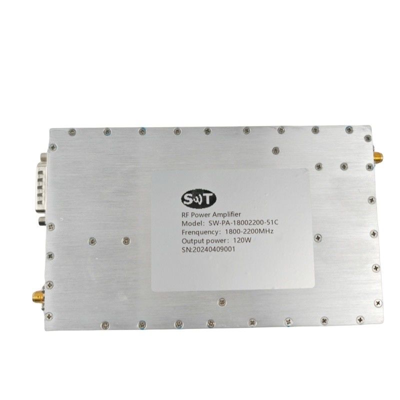High Efficiency, Low Distortion 1.8-2.2GHz Gain 35dB Transmitter RF Power Amplifier for Wireless Networking