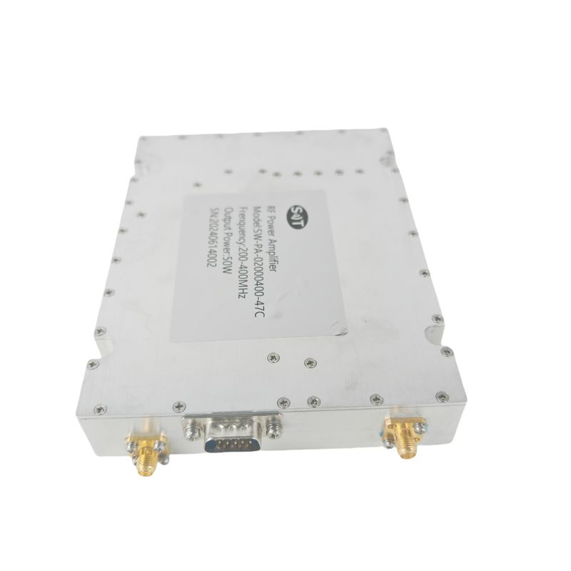 High Power Output 200-400MHz 50W RF Power Amplifier For Improved Signal Coverage And Quality