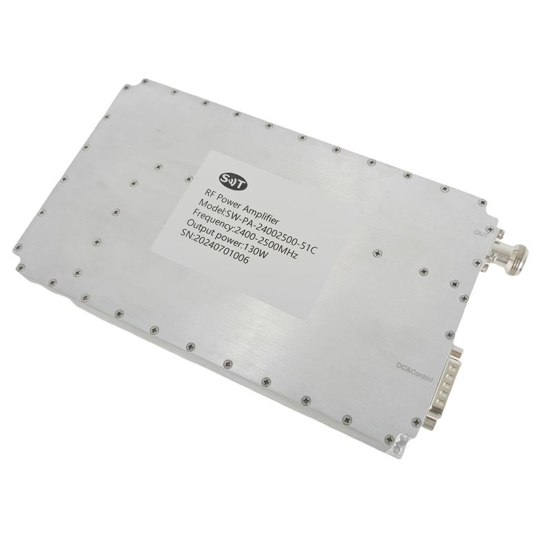 Durable and Reliable All-Alumium Cavity 130W High Power Amplifier S Band Solid State Amplifier for Wireless Communication