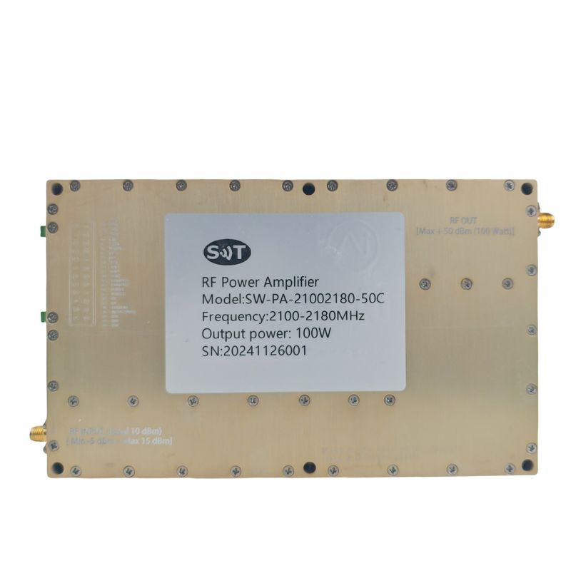 100W 2100-2180MHz RF Power Amplifier for Wide-Range Signal Transmission in Wireless Communication