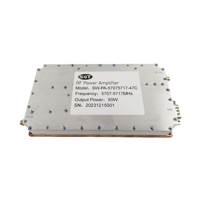 Quality 5707-5717MHz C Band PSat 47 dBm Rf Power Amplifiers For Wireless Communications factory