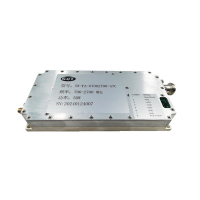 Quality 50 W 700-2700MHz 47dBm S Band Power Amplifier for EMC Test, Telecommunocation factory