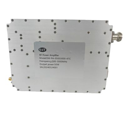 Quality Robust Design 500-3000MHz RF Power Amplifier for Various High-Frequency and High-Power Applications factory