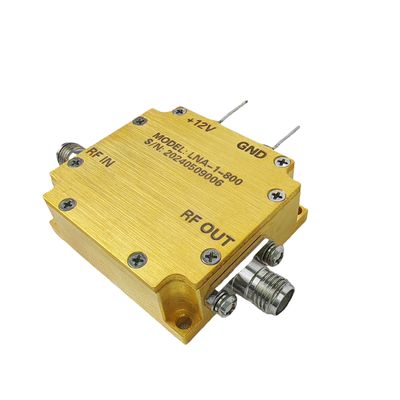 Quality Customized Low Noise Figure High Gain Communication Module 1-8GHz Low Noise Amplifier For Electronic Warfare factory