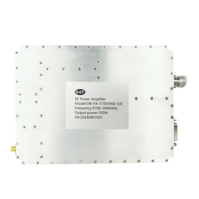 Quality 5700-5900MHz 100W Rf Amplifier High Performance Wide Band Low Noise Solution For Wireless Communication factory