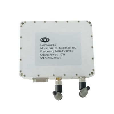 Quality High Performance 1420-1530MHz 10W UAV Datalink for Video Long-distance system transmission factory