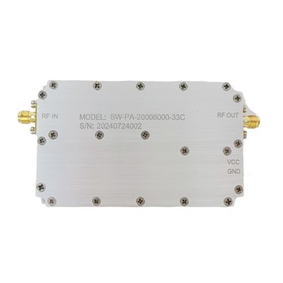 Quality Customized 2000-6000MHz 2W Ultra-Broadband RF Power Amplifier for Wireless Communication, Radar Systems factory