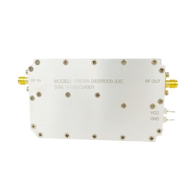 Quality Customized Ultra-Broadband 400-6000MHz All-Alumium Cavity Solid State RF Power Amplifier for Electronic Warfare factory