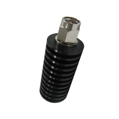 Black 20 W SMA Attenuators DC - 26.5 GHz Connector 20 W Aluminum Shell