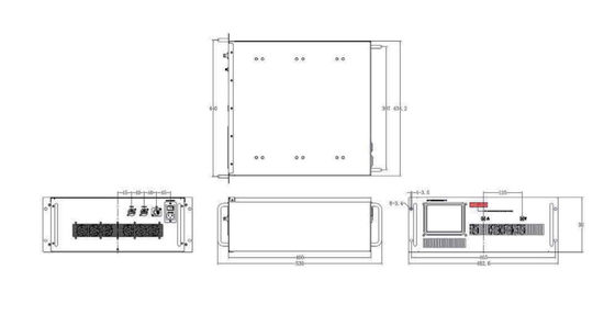 3 To 3.5 GHz S Band High Power Amplifier Psat CW 50 W  Connectorized RF Amplifiers