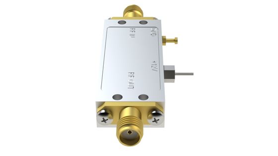Low Noise Figure 0.1 - 2 GHz  P1dB 10 dBm Wideband Low Noise Amplifier fot test and measurement equipment