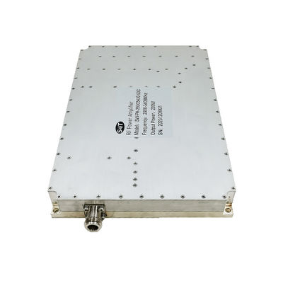 Customized High Power Solid State RF Amplifier 2900-3400MHz 200W Solid State Amplifier For radar system
