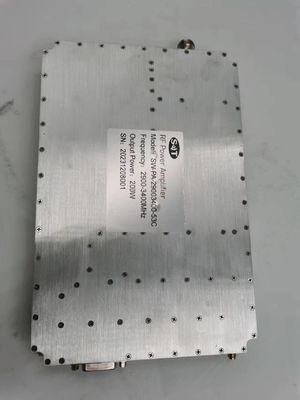 Customized High Power Solid State RF Amplifier 2900-3400MHz 200W Solid State Amplifier For radar system