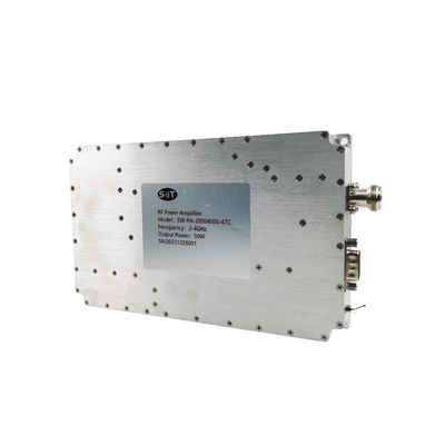 2000-4000MHz Linear Amplifier 47dBm S Band Power Amplifier For Radar system
