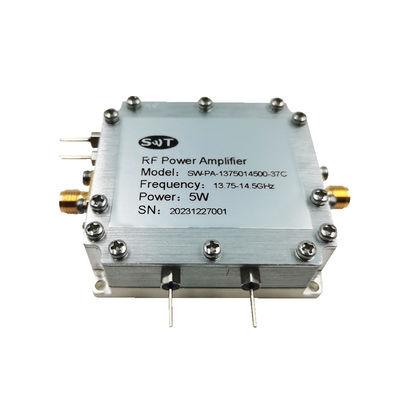 13.75-14.5GHz RF Amplifier Module Ku Band  PSat 50 dBm Microwave Amplifier For Military Communication