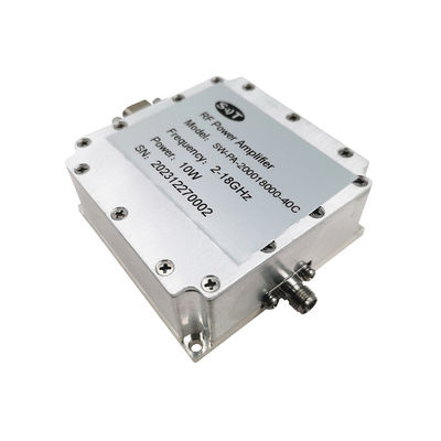 2-18GHz Ku Band Communication Module PSat 50 W Linear RF Power Amplifier With Ldmos Technology