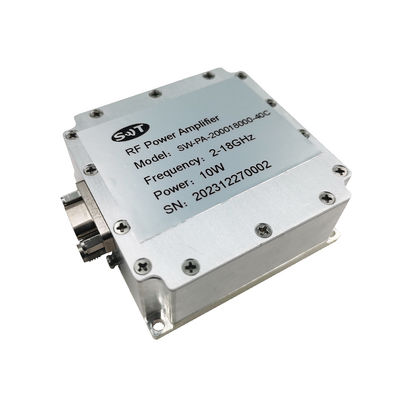 2-18GHz Ku Band Communication Module PSat 50 W Linear RF Power Amplifier With Ldmos Technology