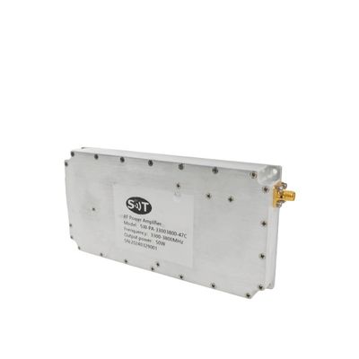 3.3-3.8GHz 47dBm Output Power SMA- KFD Connectors Solid State RF Power Amplifier For Radar
