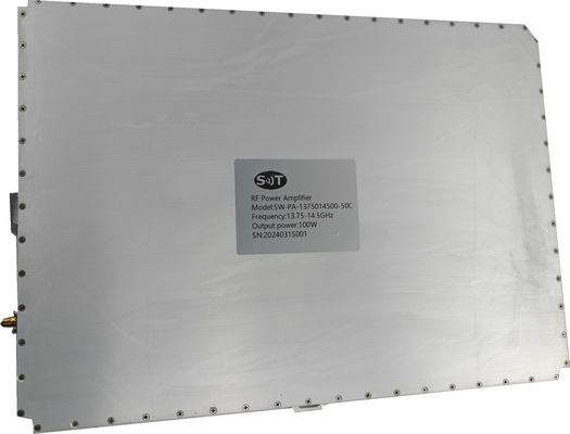 Professional Microwave Communication Module 13.75-14.5GHz 100W 50dBm RF Power Amplifier