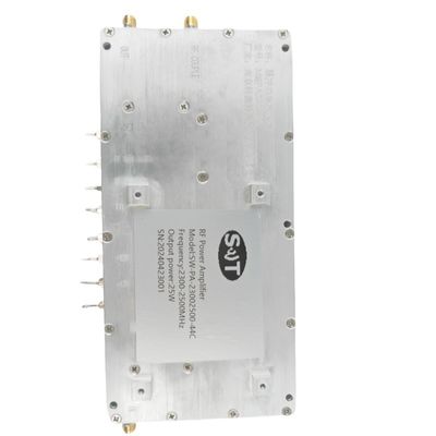 Customized S Band Solid State Amplifier 2300-2500MHz RF Power Amplifier for Military Communication
