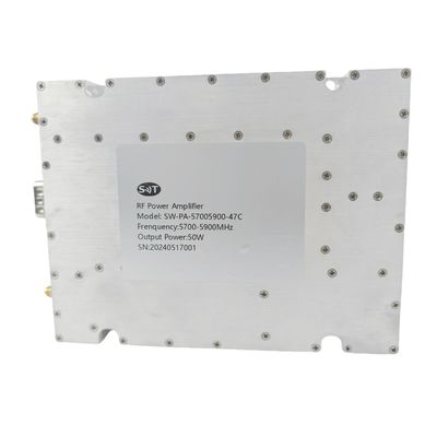 High Linearity Communication Module 5700-5900MHz 50W RF Power Amplifier for Wireless Communication