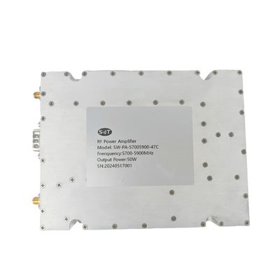 High Linearity Communication Module 5700-5900MHz 50W RF Power Amplifier for Wireless Communication